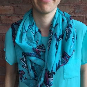 Turquoise Scarf